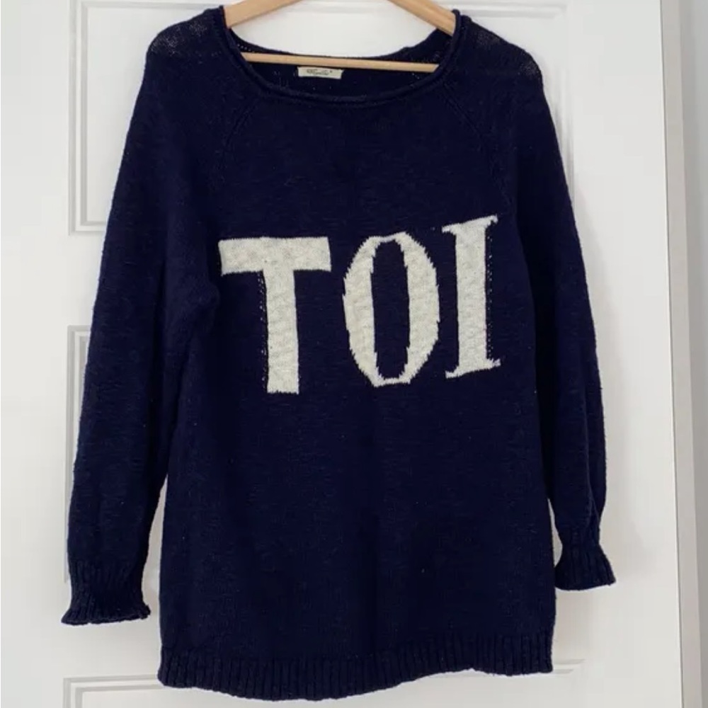 Royal blue sweater